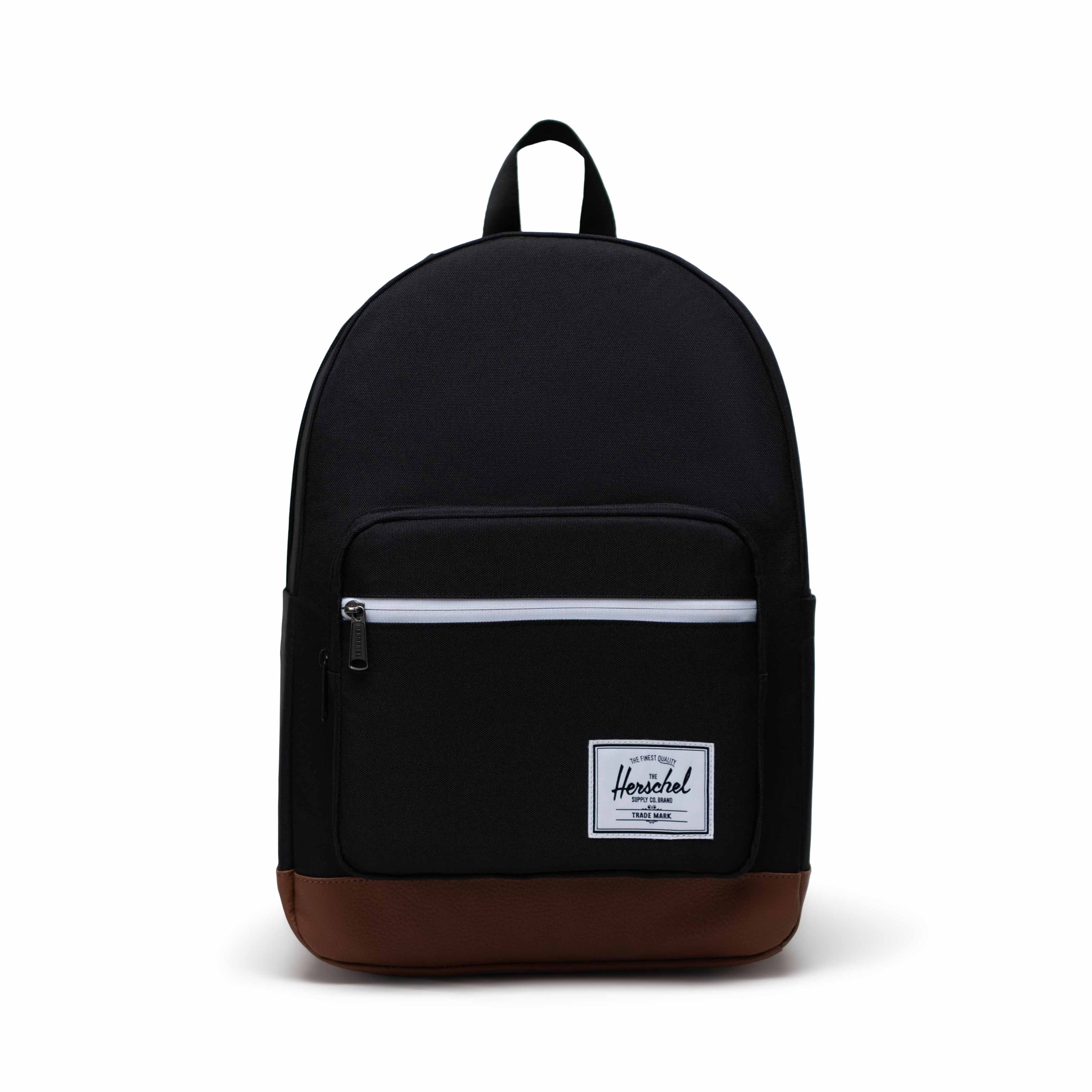 Siyah-Taba Herschel Pop Quiz Su İtici Kumaş Sırt Çantası, 16" Laptop Uyumlu, 25 L